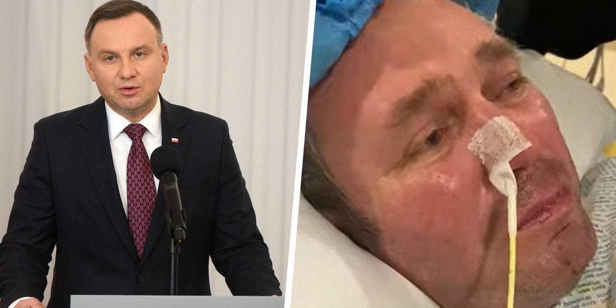 Lekarze przestali karmić Polaka. Andrzej Duda kazał się tym zająć.