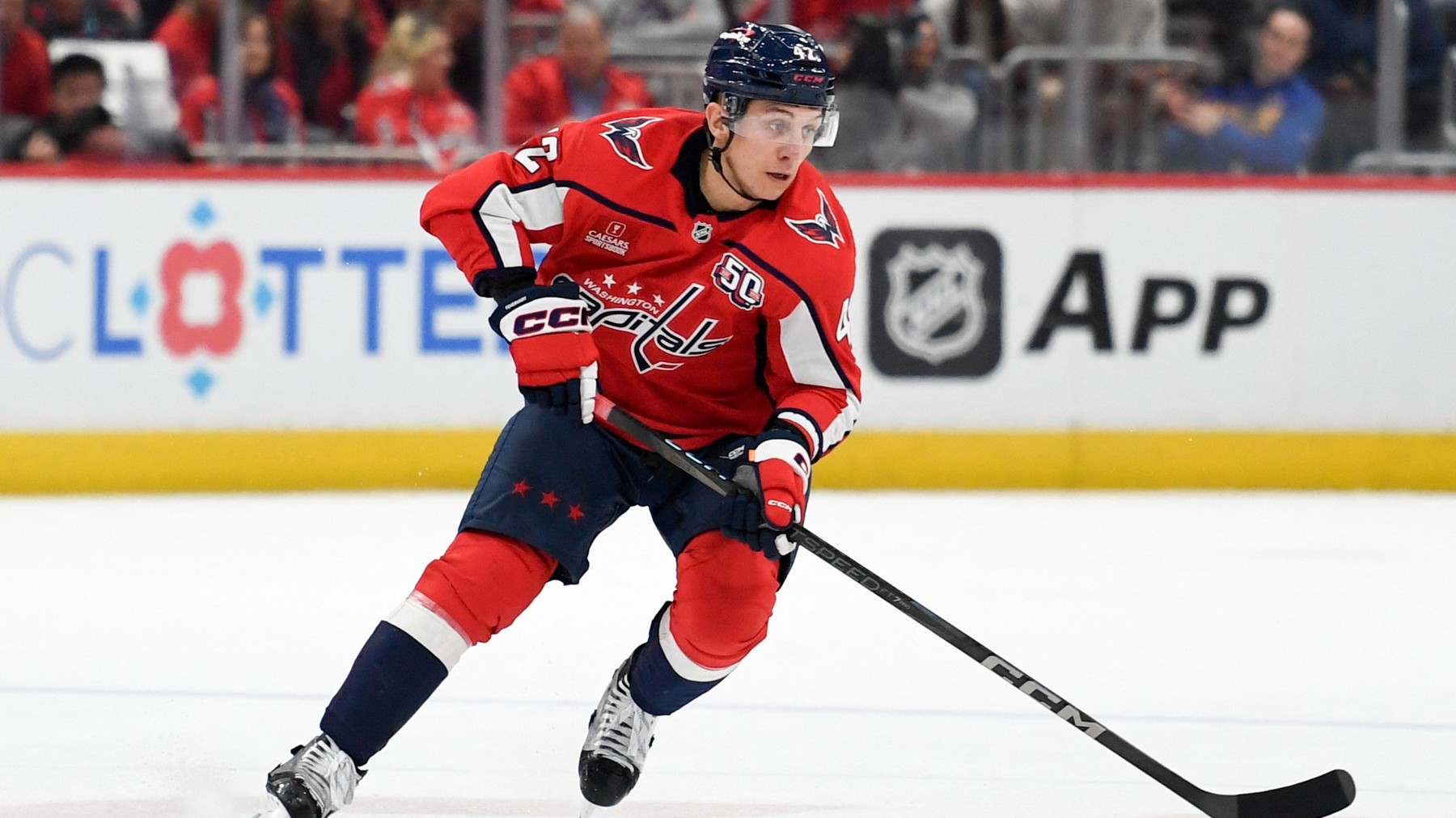 Slovenský hokejista Martin Fehérváry (Washington Capitals).