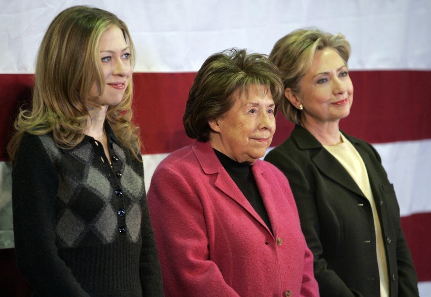 Doroti Rodam sa ćerkom Hilari Klinton