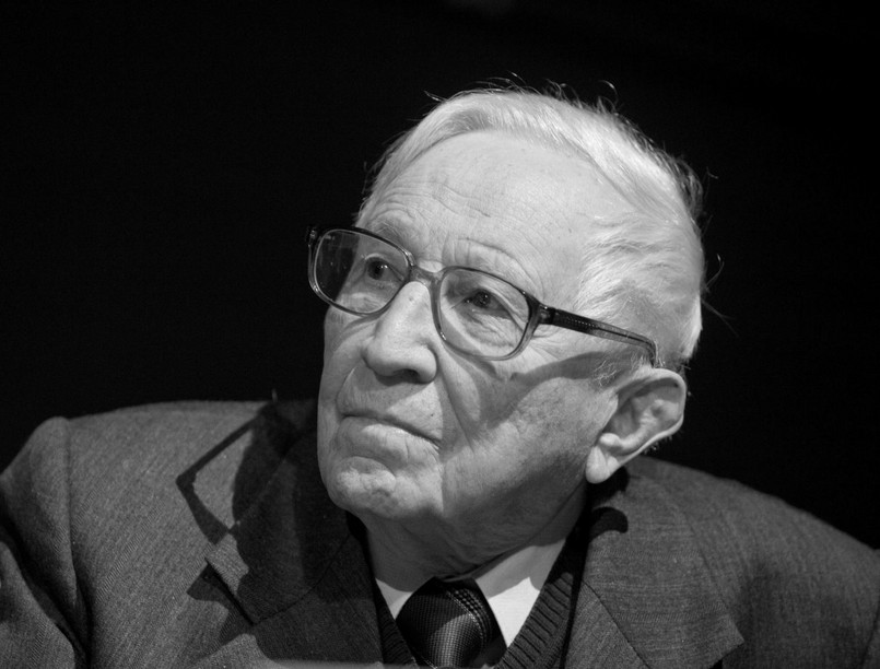 Tadeusz Różewicz. Fot. PAP/Grzegorz Michałowski