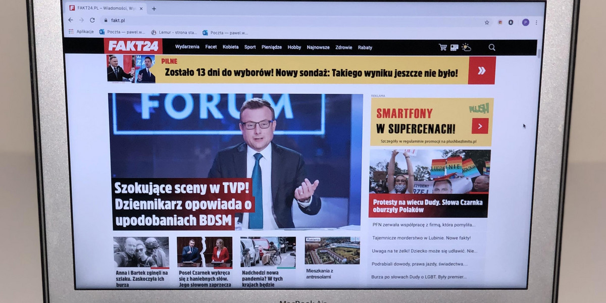 Fakt najlepszy także w internecie!