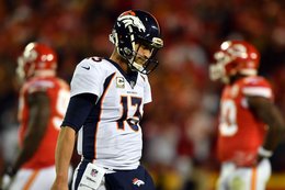 The Broncos are being forced to make yet another quarterback change after a month of failed experiments, and the team is still reeling