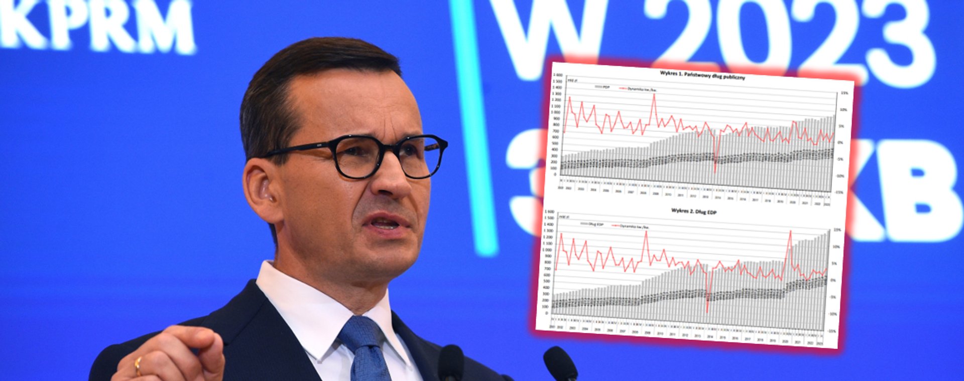 Premier Mateusz Morawiecki przekonuje, że finanse publiczne są w dobrym stanie.