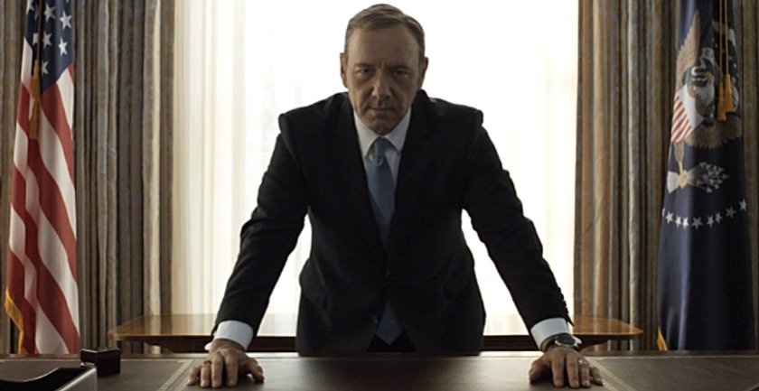 Kevin Spacey jako Frank Underwood