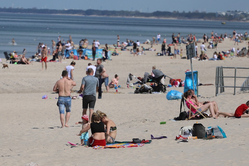 Plaża w Sarbinowie