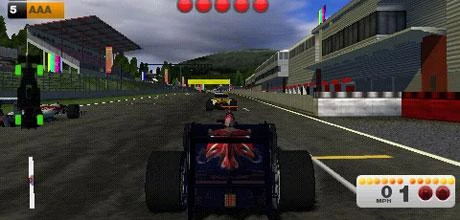 Screen z gry "F1 2009" (wersja na PSP)