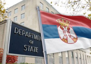 Stejt department i srpska zastava