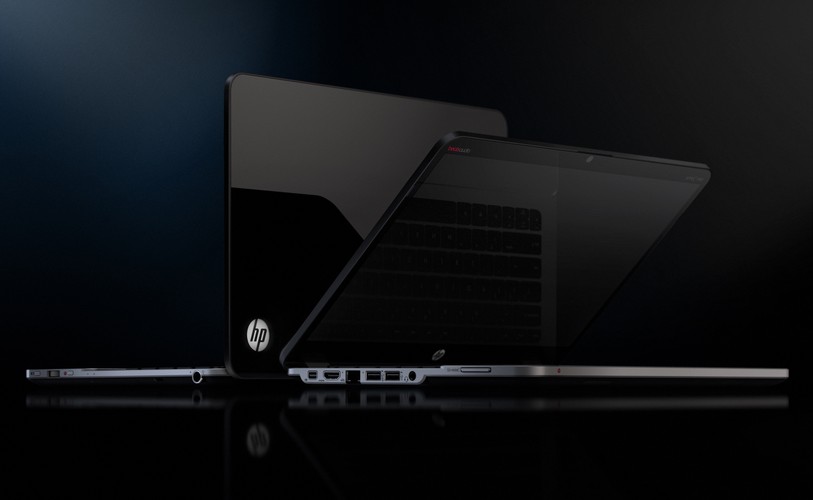 <b>1. HP Envy 14 Spectre</b>
<br><br>
Procesor: Intel Core i5 3317U 1,7
<br>
Pamięć RAM: 4 GB
<br>
Dysk: 128 GB SSD
<br>
Przekątna ekranu: 14,0