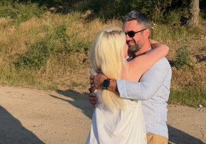 Natalija Stamenković sa mužem