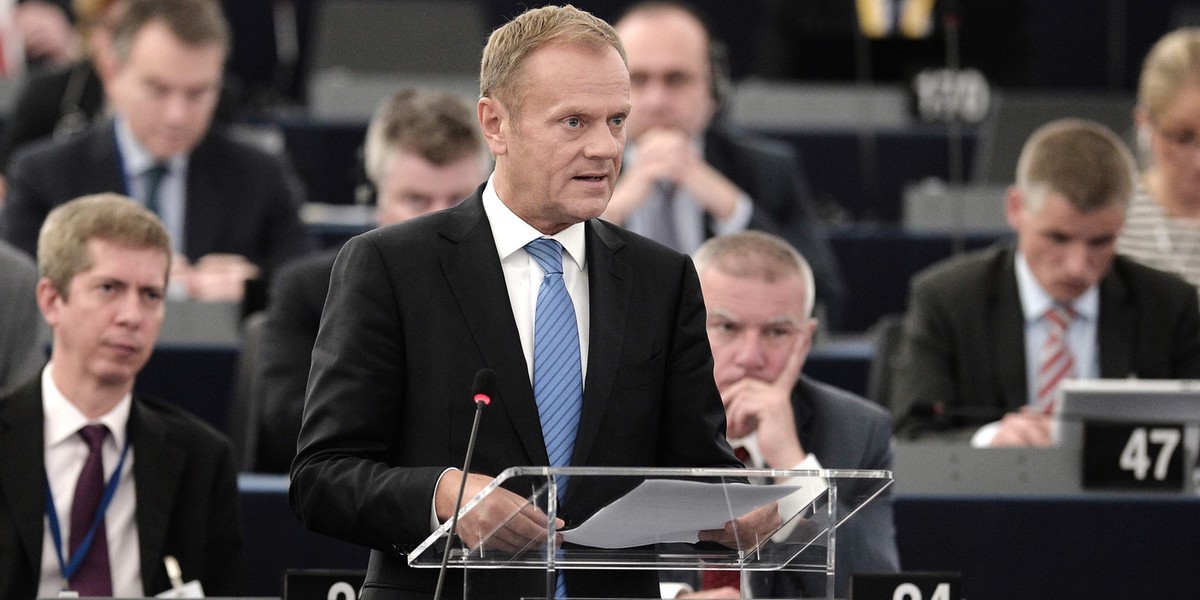 Tusk okiwał Kaczyńskiego