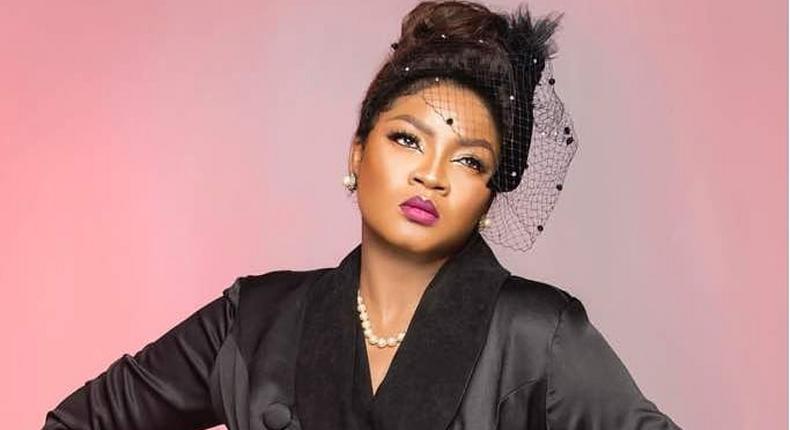 Omotola Jalade-Ekeinde says soldiers once pointed guns at her for speaking against the government [Instagram/OmotolaJaladeEkeinde]