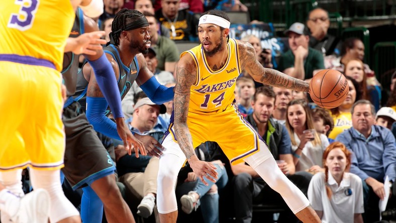 Brandon Ingram put in a good showing for the Lakers against the Mavericks [NBA]