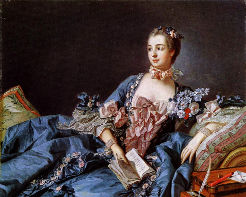 Portret Madame Pompadour autorstwa François Bouchera
