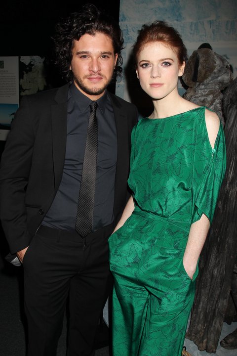 Rose Leslie i Kit Harington