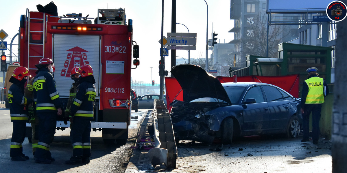 Tragiczny wypadek w Warszawie. Nie żyje kobieta