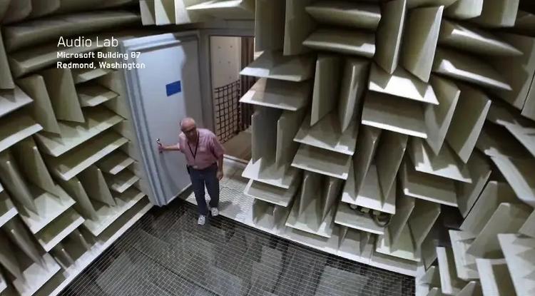 A világ leghalkabb szobáját a Microsoft építette meg 2015-ben
