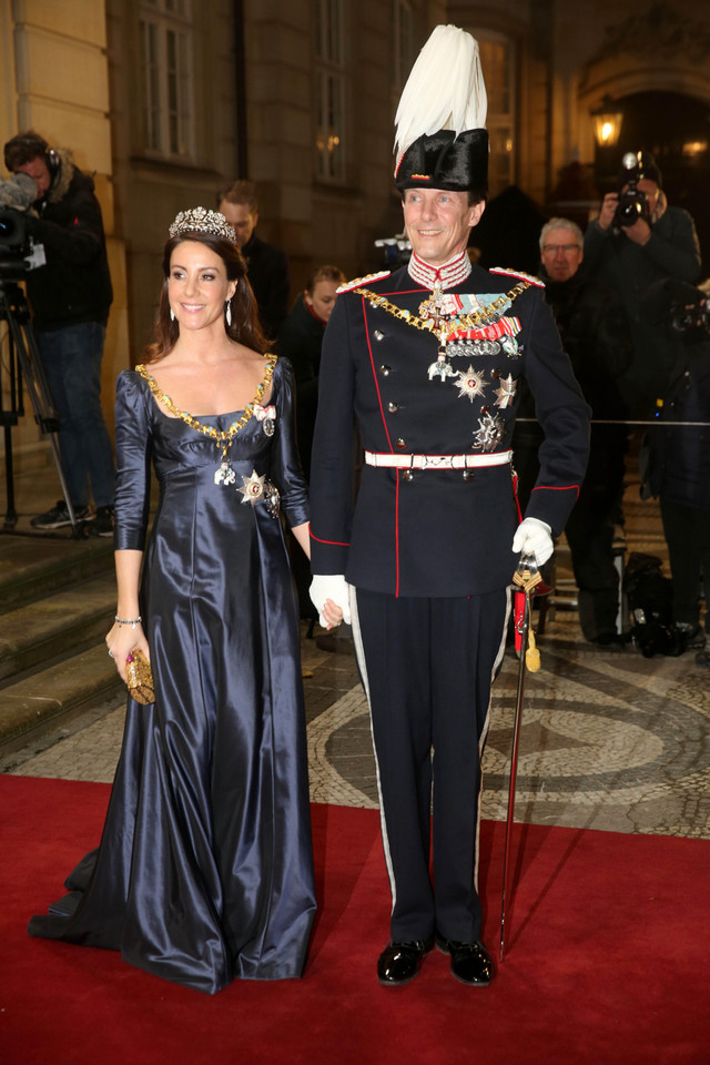 Książę Joachim z drugą żoną Marie Cavallier