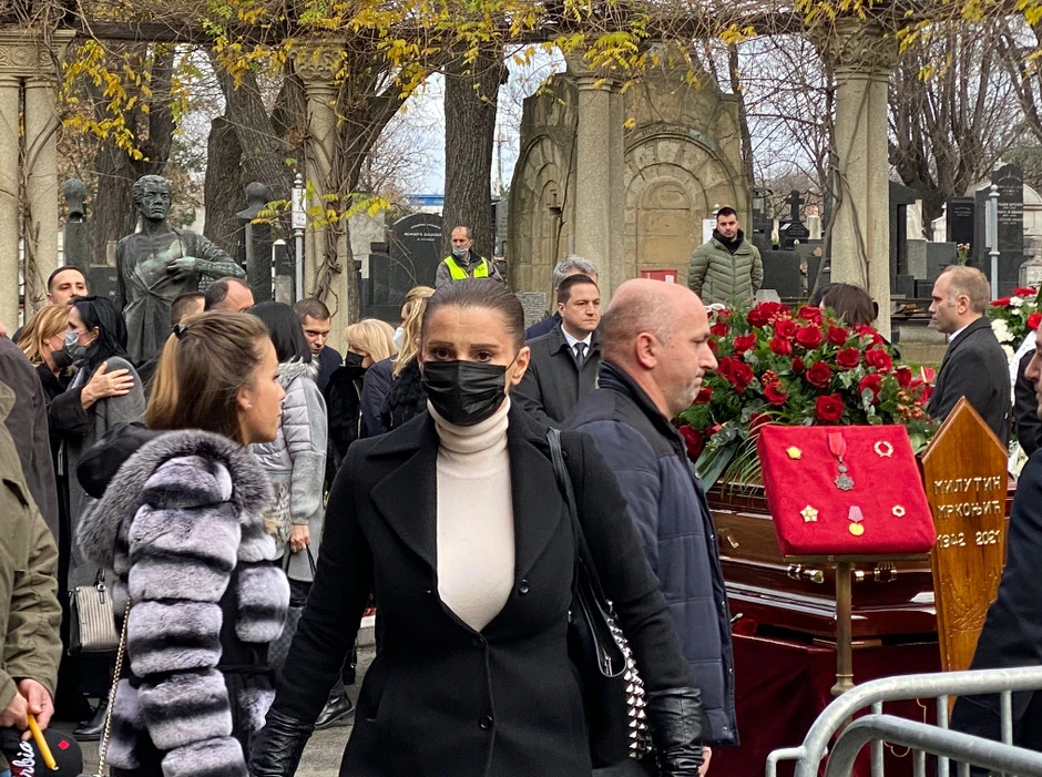 Sahrana Milutin Mrkonjić