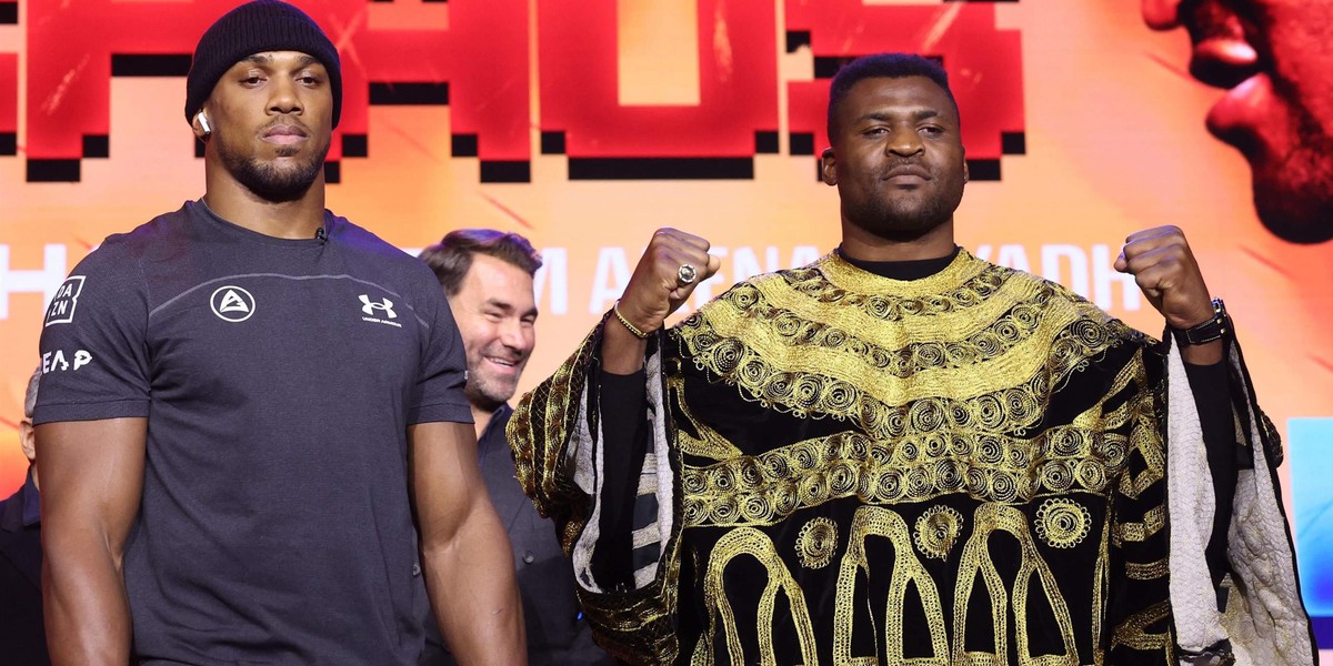 Anthony Joshua i Francis Ngannou.