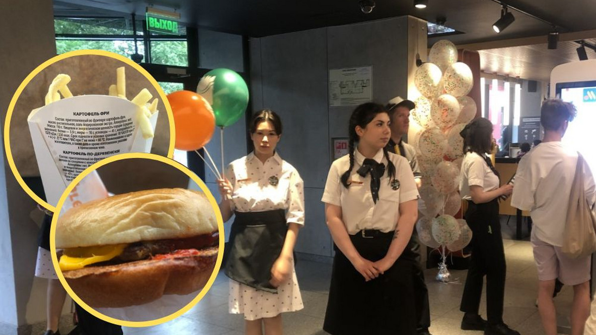 Polka odwiedziła nową wersję McDonald's w Moskwie. Komentuje smak hamburgerów