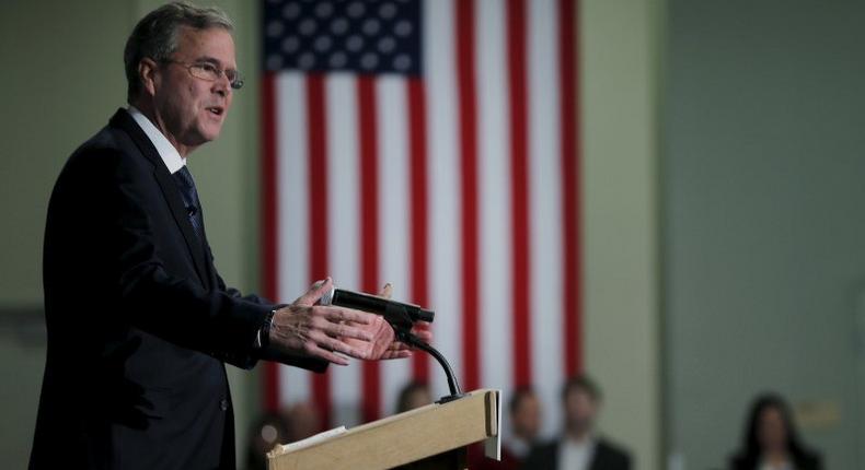 Jeb Bush rules out third-party run if Trump wins Republican nomination