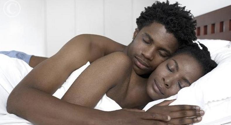 6 stages of sharing a bed with your spouse