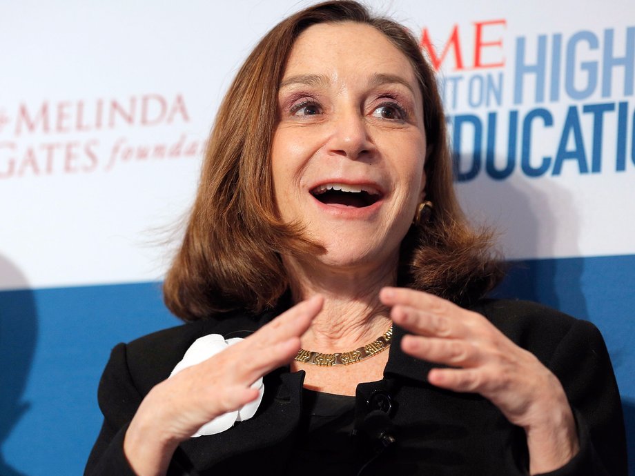 MIT psychologist Sherry Turkle speaks at the TIME Summit On Higher Education, in 2012.