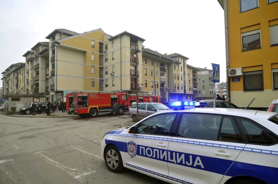 Požar u ulici Mileve Marić