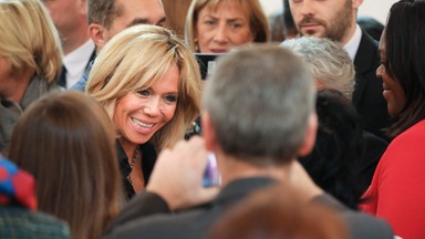 Brigitte Macron w dżinsach - świetny styl!