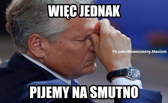 Mem z Aleksandrem Kwaśniewskim