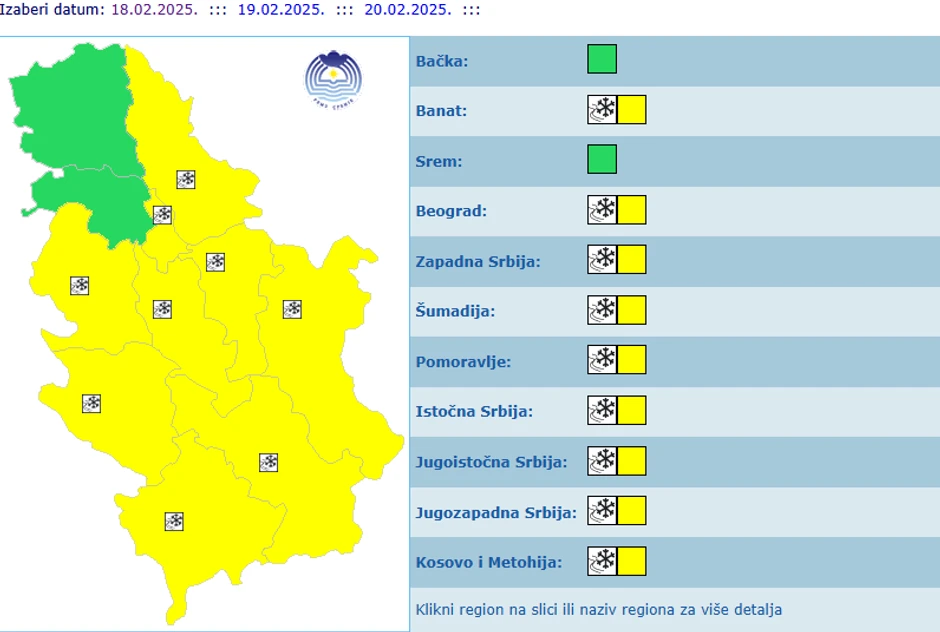 Meteoalarm 18.2.