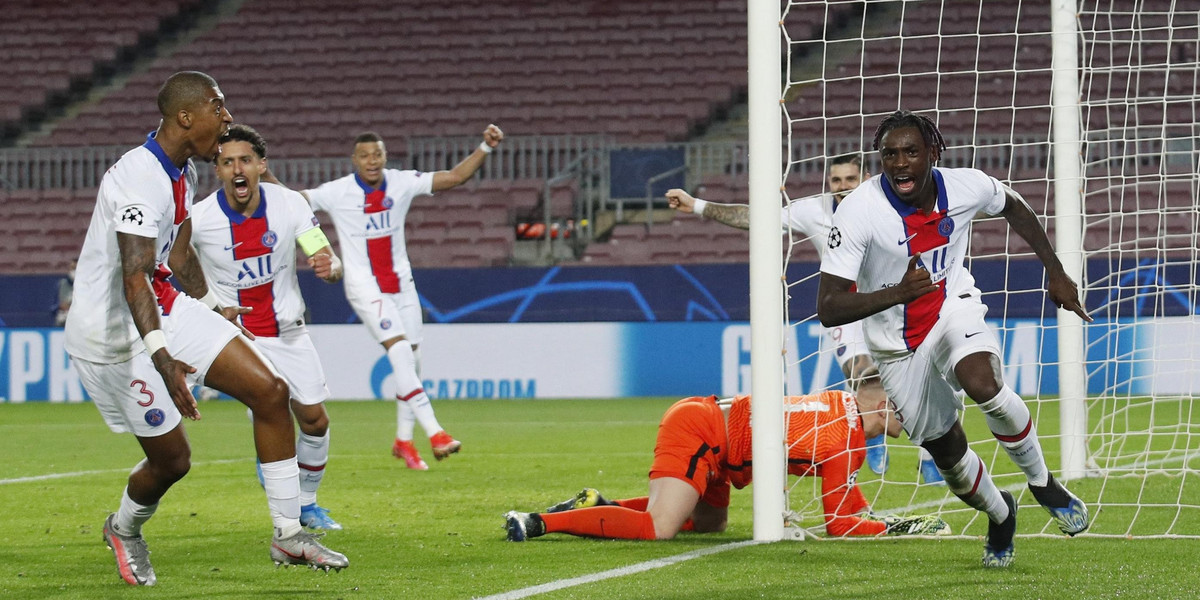 Liga Mistrzów. Koncert PSG na Camp Nou, Barcelona rozgromiona 