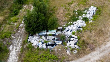 Bomba ekologiczna na składowisku odpadów w Zgierzu