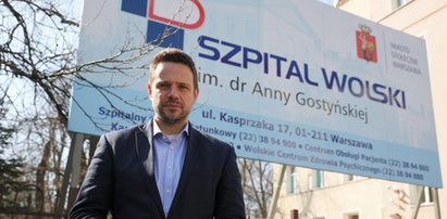 Trzaskowski uradowany. Warszawa kupiła respiratory!