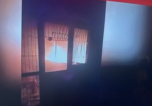 Zapaljene prostorije SNS u Novom Sadu