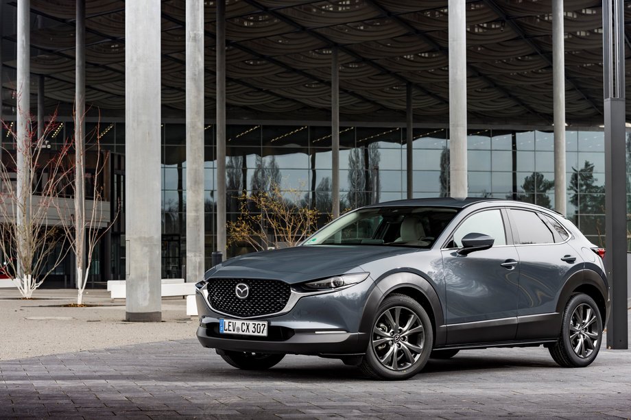 Mazda CX-30, Polymetal Grey - zdjęcie poglądowe