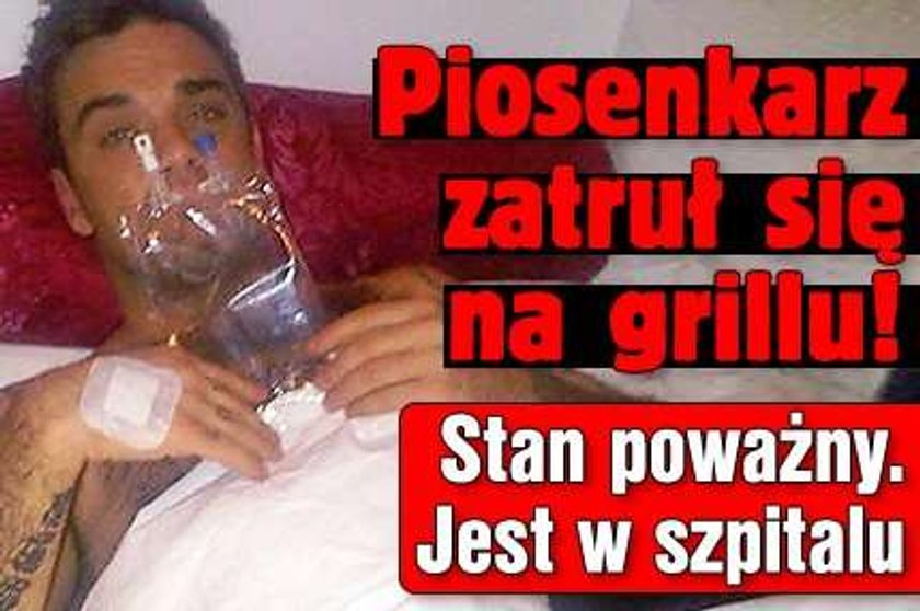 Piosenkarz zatruł się na grillu! Stan poważny. Jest w szpitalu