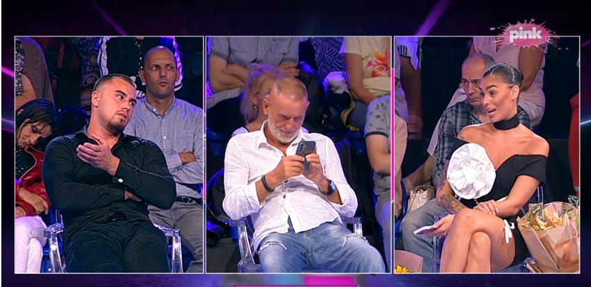 Mina napustila studio zbog Viktora: "Spavao si sa prijateljicom moje mame"