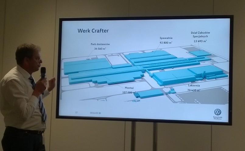 Ralf Nitzschke, dyrektor nowej fabryki VW we Wrześni