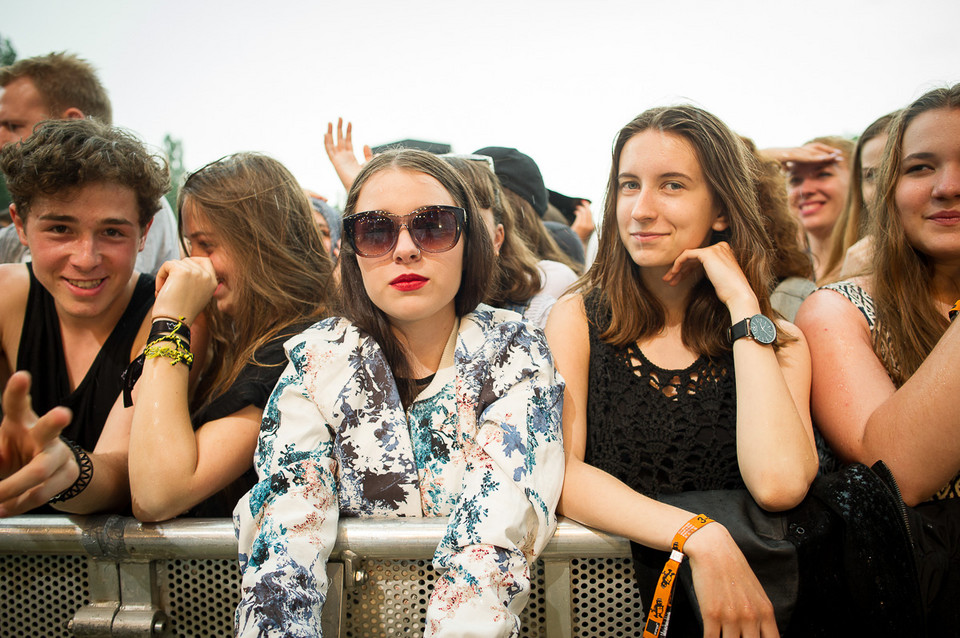 Publiczność na Orange Warsaw Festival 2016