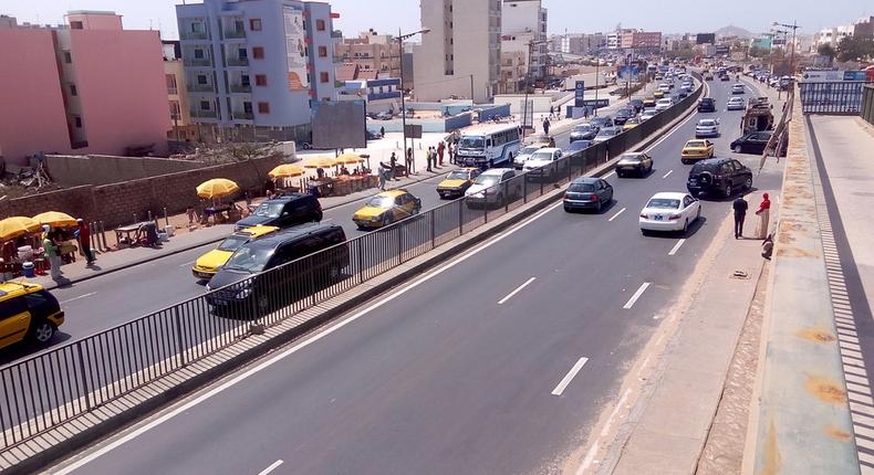 Circulation à Dakar