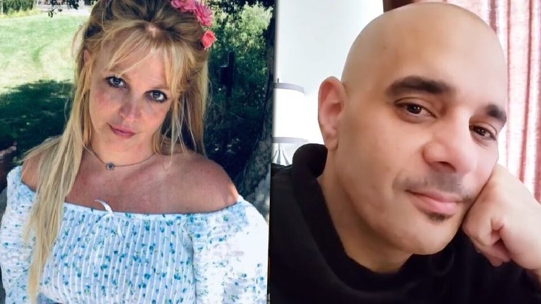 Sam Lufti otrzymał sądowy zakaz zbliżania się do Britney Spears (fot. Instagram/britneyspears)