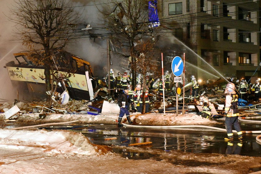 Wybuch w restauracji w Sapporo. Kilkadziesiąt osób rannych