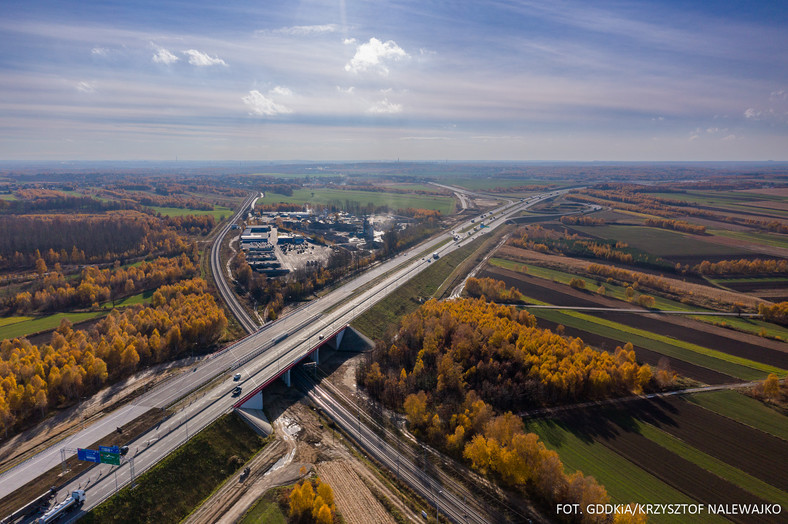 Autostrada A1 w woj. śląskim