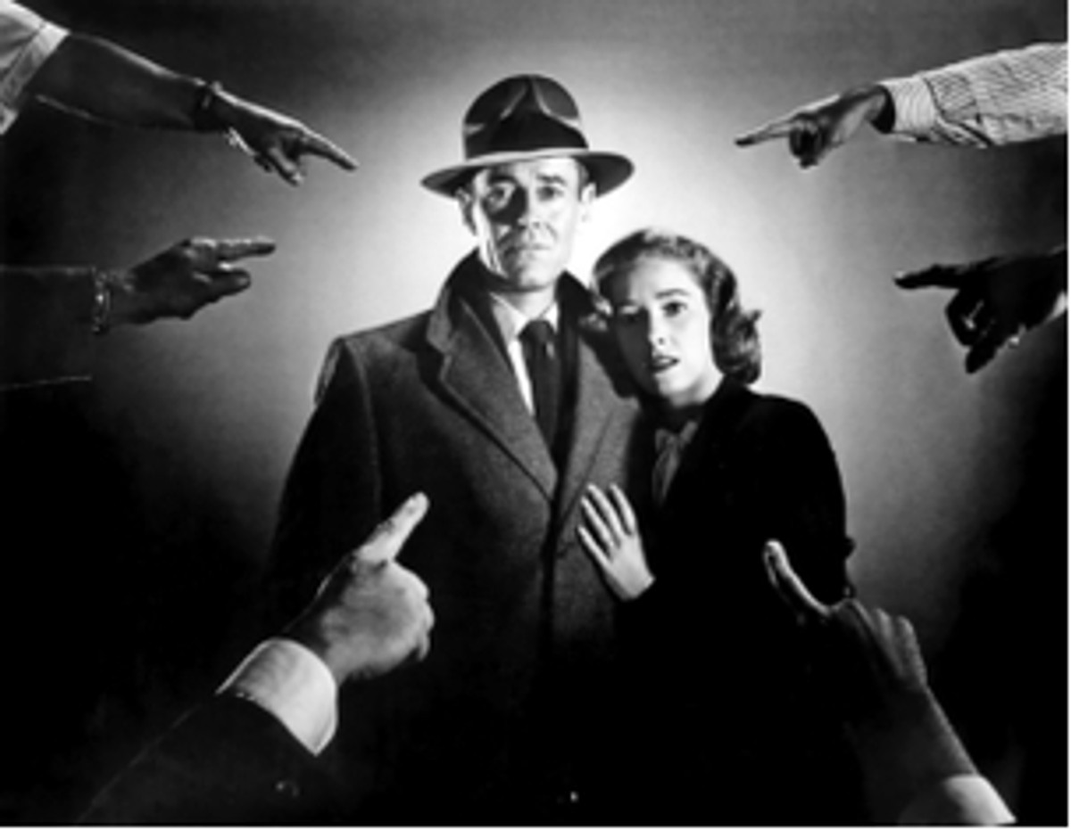 Henry Fonda i Vera Miles w „Niewłaściwym człowieku”