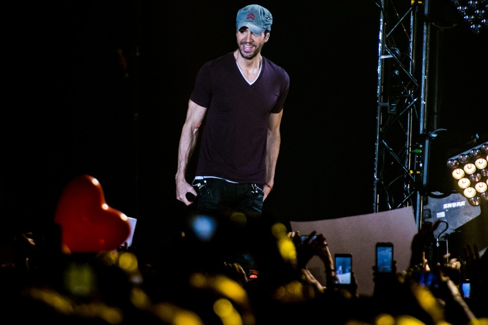 Enrique Iglesias - koncert Tauron Arena Kraków