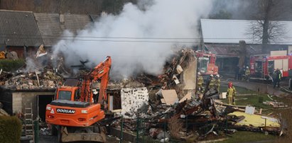 Wybuch w domu w Ustroniu. Świadek: aż się szyby zatrzęsły