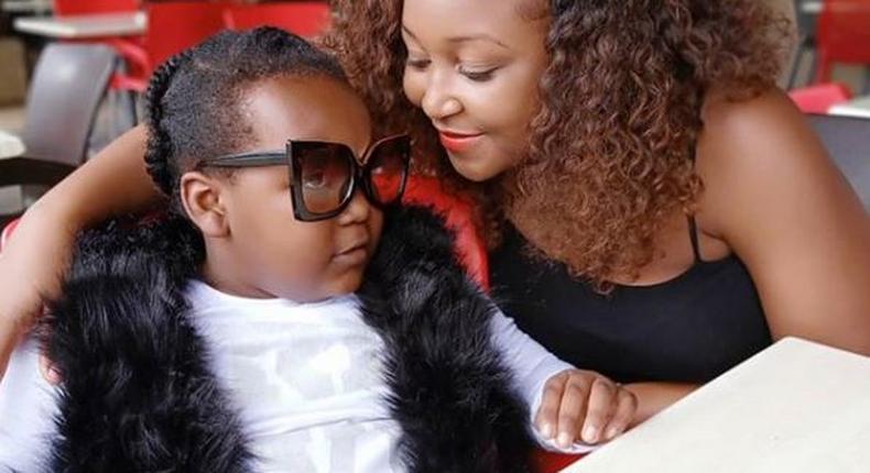 My beautiful daughter stopped walking, talking and eating – Betty Kyalo opens on daughter’s dangerous illness 