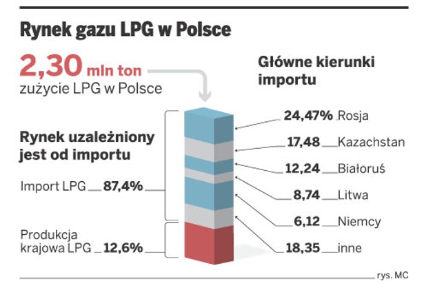 Rynek gazu LPG w Polsce