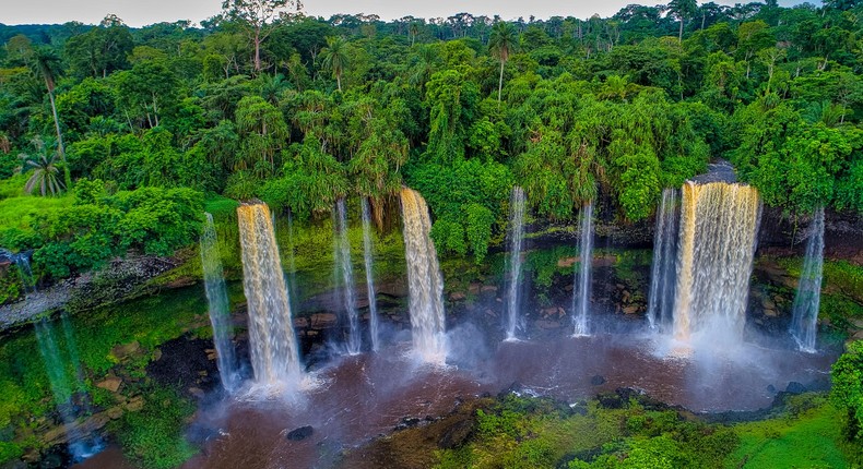 The rainbow waterfall: a beauty hiding in Cross River